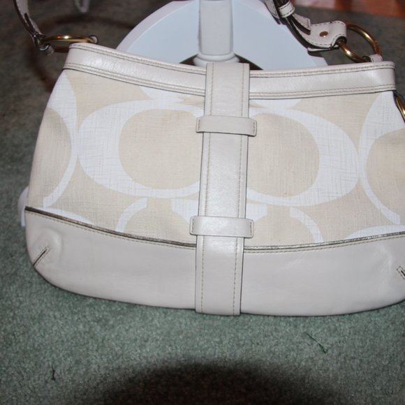 Like new Coach shoulder bag and leather 7469 - Picture 2 of 5